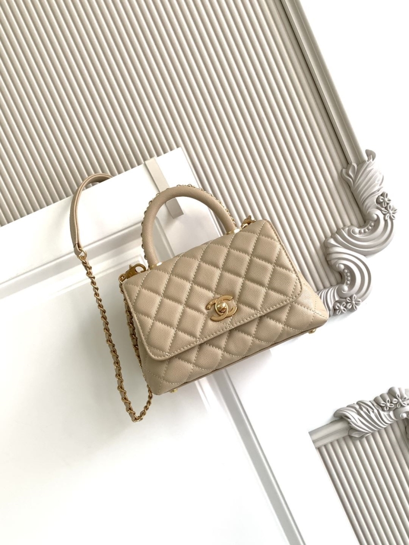 Ch**el top handle bags